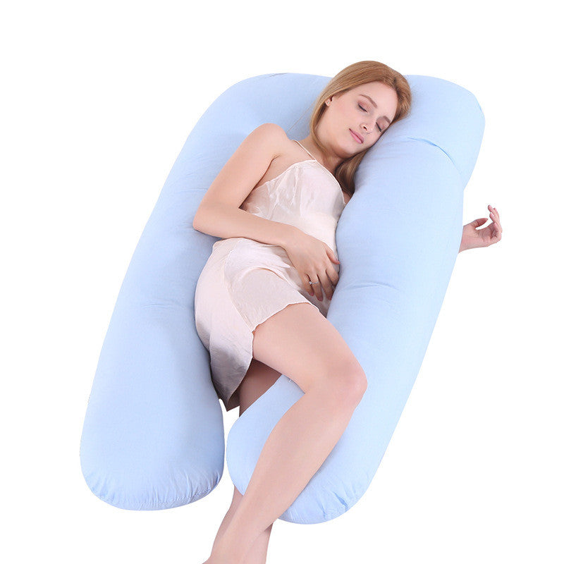 Summer Sleeping Support Pillow For Pregnant Women U Shape Maternity Pillows Pregnancy Ice Silk - Lullaby Lane Baby Essentials
