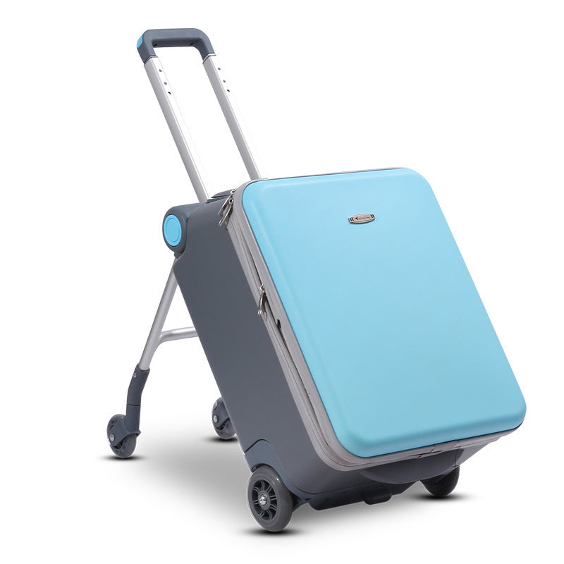 Children Can Sit And Ride Multifunctional Trolley Case - Lullaby Lane Baby Essentials