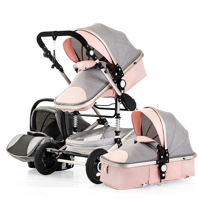 3 in 1 Luxury Baby Travel Stroller