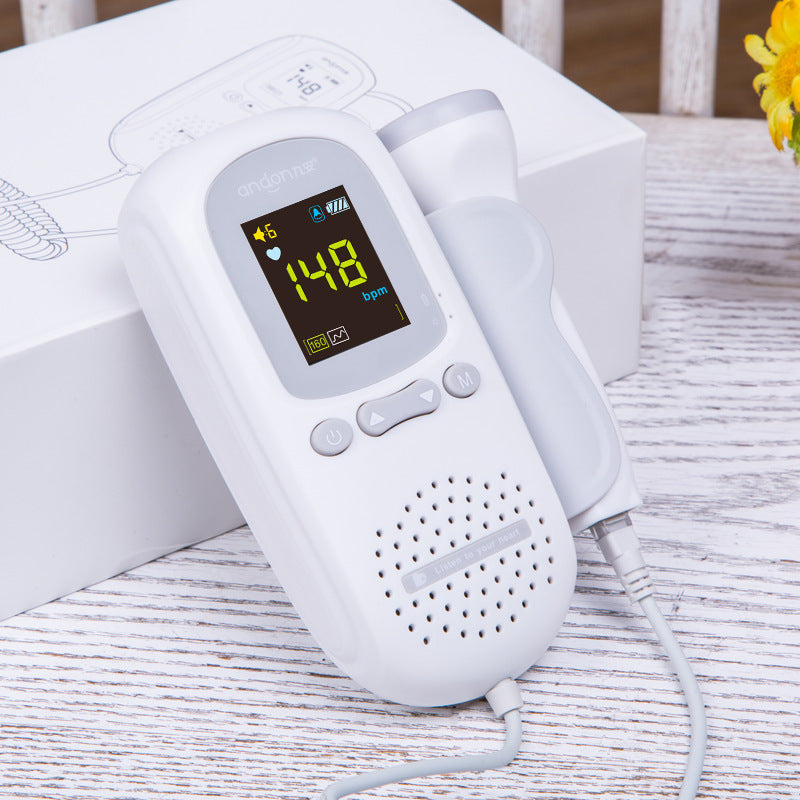 Pregnant Women's Home Fetal Heart Rate Monitor Baby Stethoscope Movement - Lullaby Lane Baby Essentials