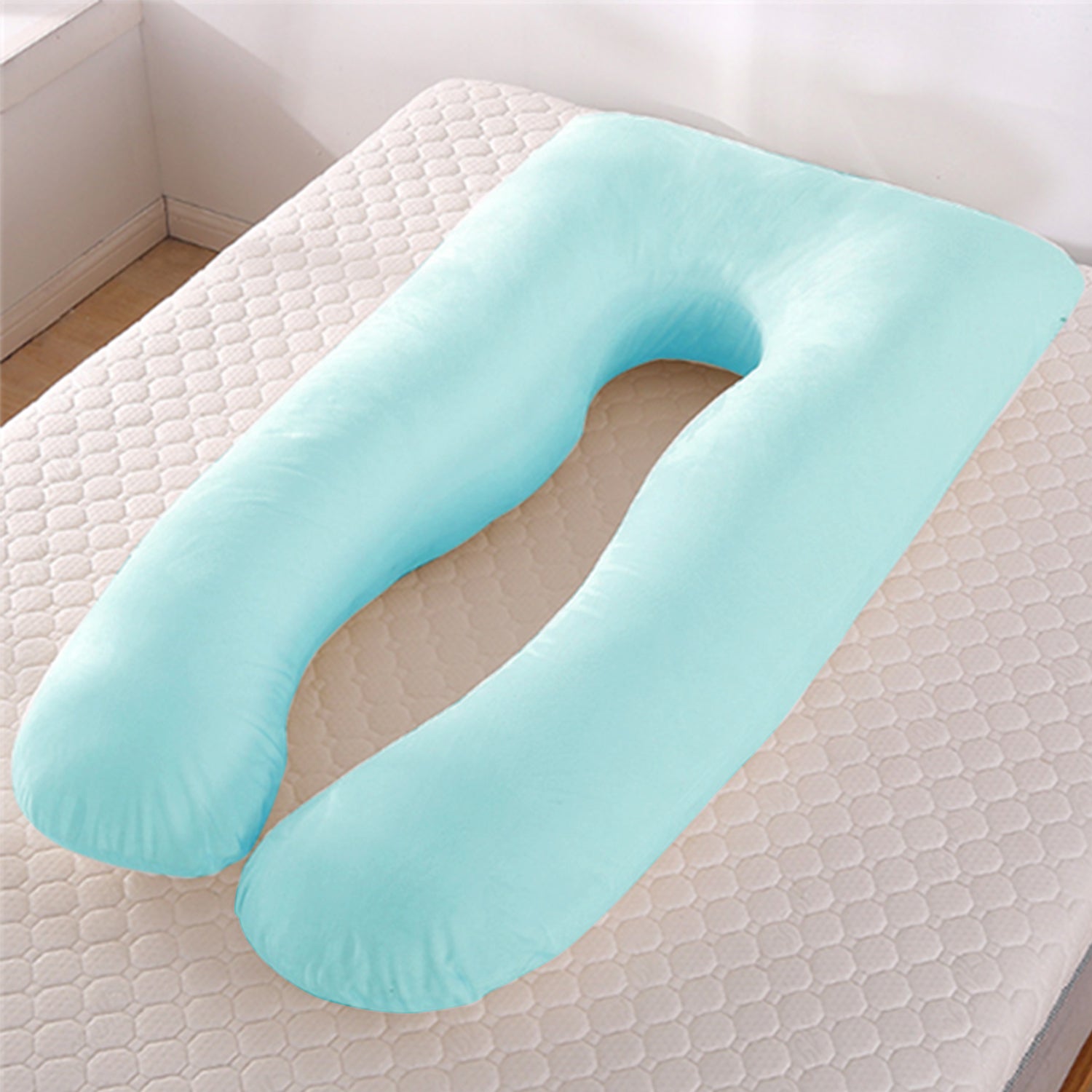 Summer Sleeping Support Pillow For Pregnant Women U Shape Maternity Pillows Pregnancy Ice Silk - Lullaby Lane Baby Essentials
