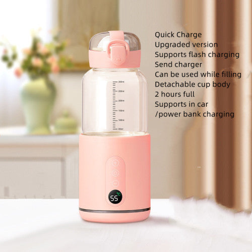 Baby Milk Mixer Wireless Portable Milk Mixer Constant Temperature Household Home Babycare - Lullaby Lane Baby Essentials