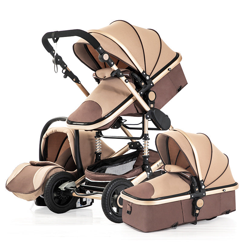 3 in 1 Luxury Baby Travel Stroller