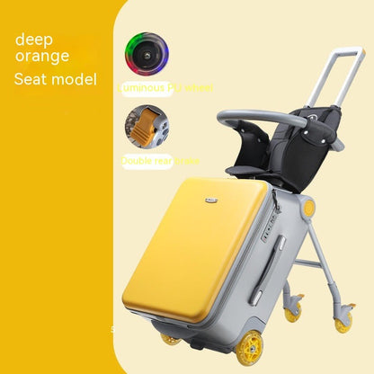 Children Can Sit And Ride Multifunctional Trolley Case - Lullaby Lane Baby Essentials