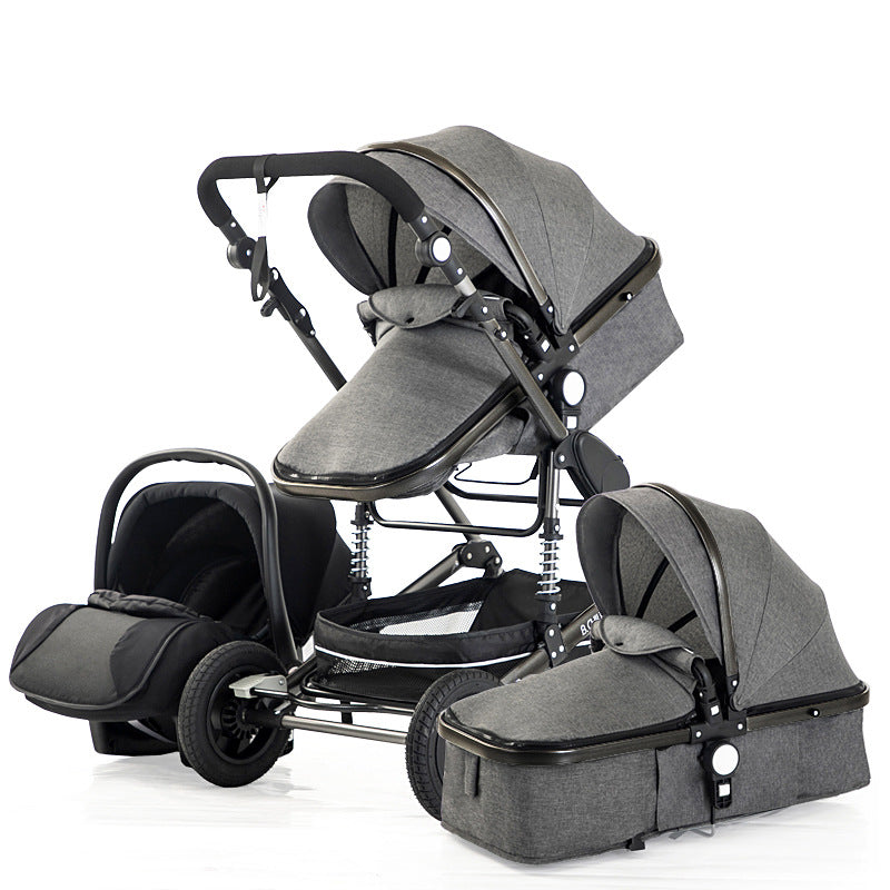 3 in 1 Luxury Baby Travel Stroller